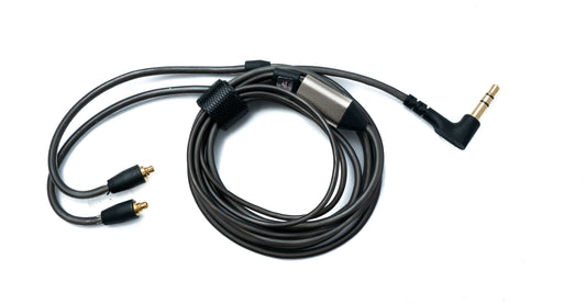 Hljóðsnúra, 120 cm, AUX 3,5 mm tengi fyrir Sennheiser heyrnartól, AKG N5005 HD6XX IE 900