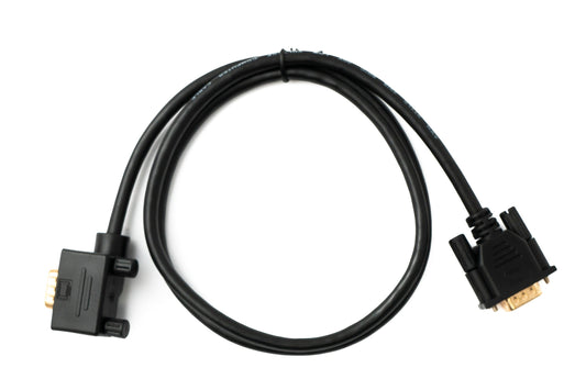 SYSTEM-S D Sub15 kapall 100 cm HD VGA 15 pinna karlkyns í karlkyns DB15 vinklaður vinstri vinklaður
