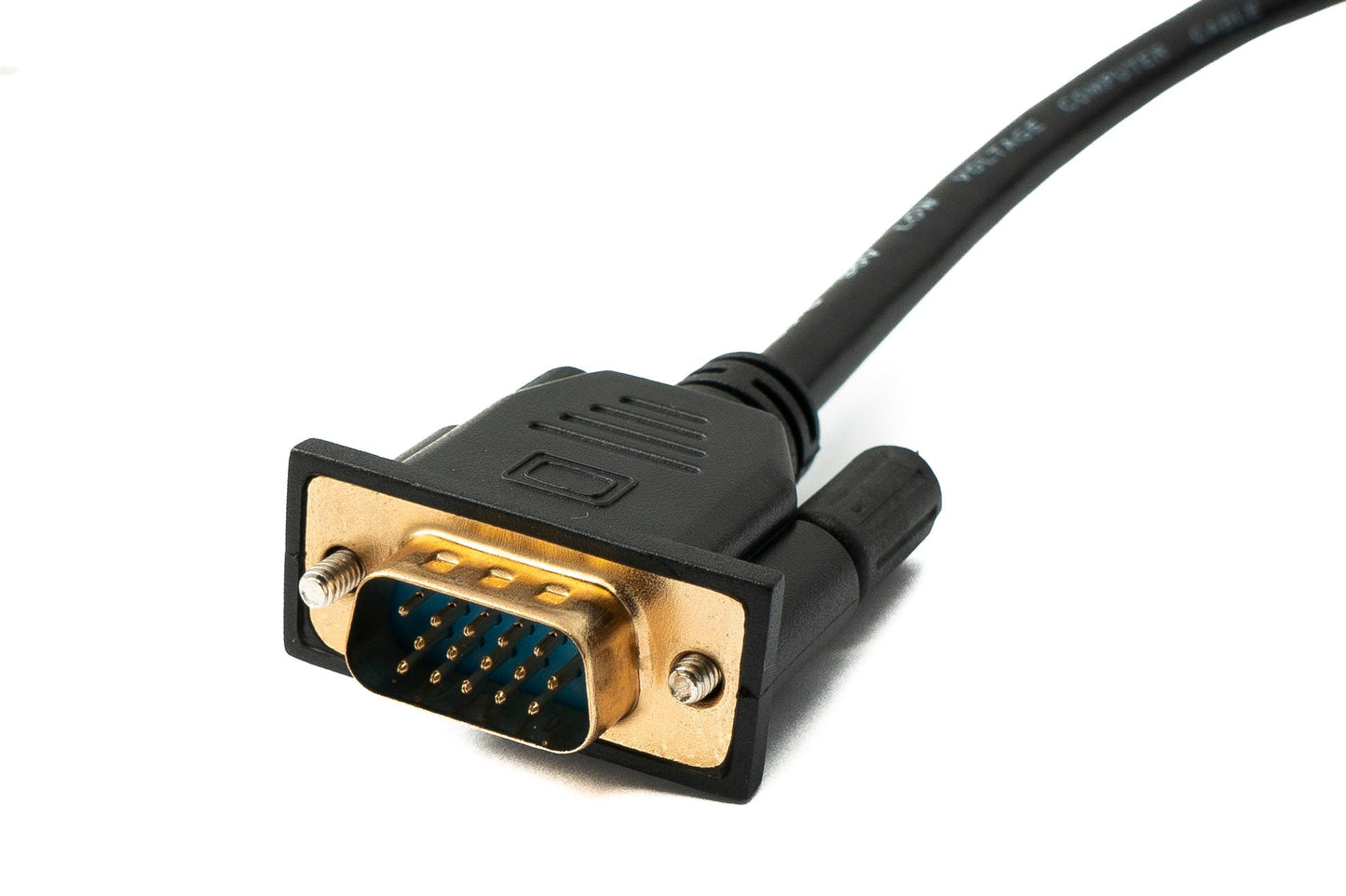 SYSTEM-S D Sub15 snúra 150 cm HD VGA 15 pinna karlkyns í karlkyns DB15