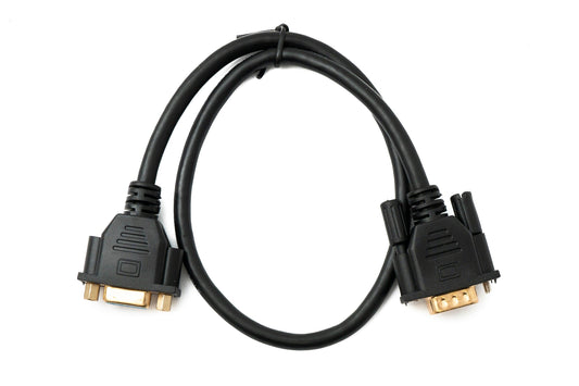 SYSTEM-S D Sub15 cable 50 cm HD VGA 15 pin male to female DB15