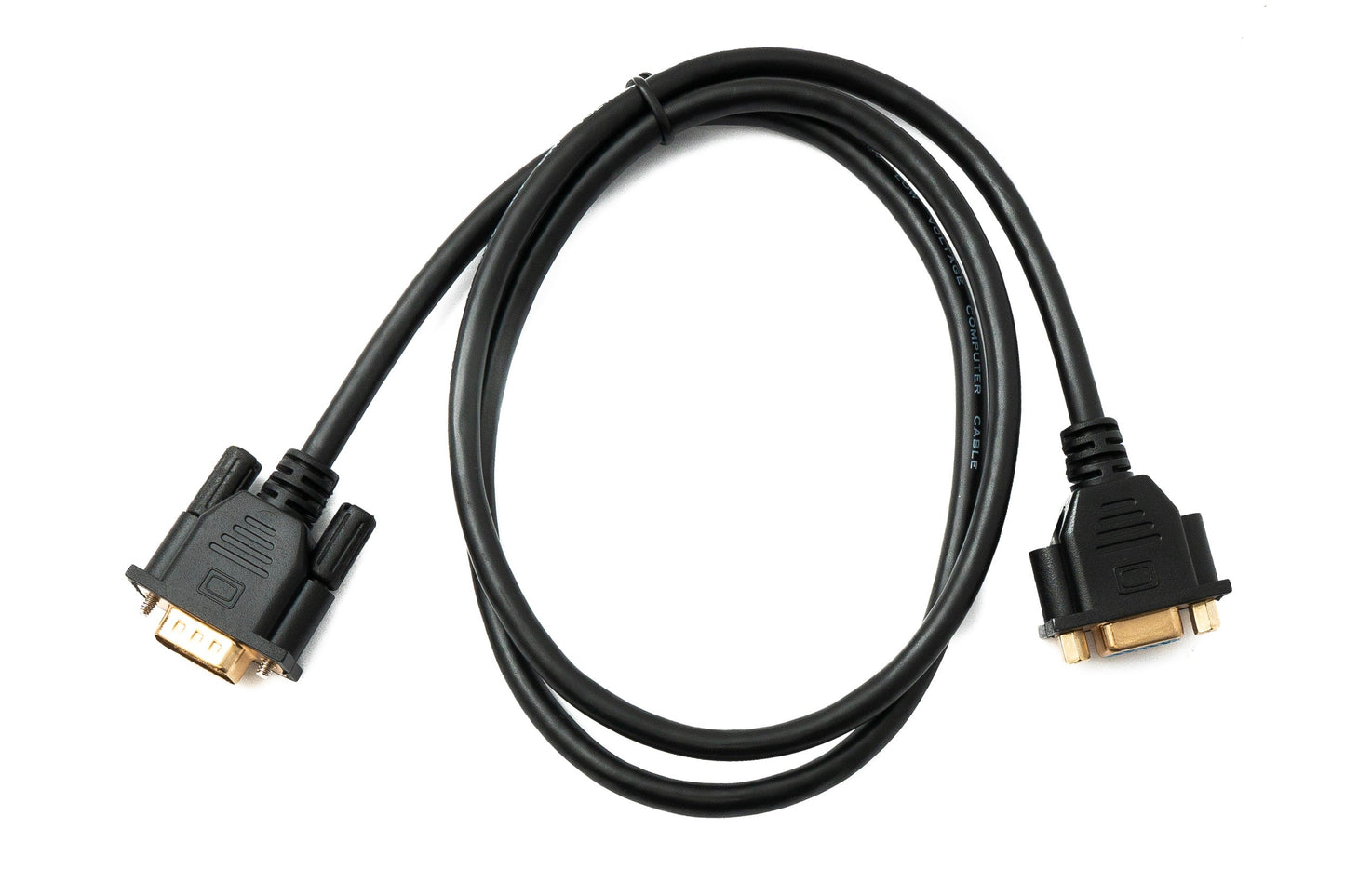 SYSTEM-S D Sub15 cable 100 cm HD VGA 15 pin male to female DB15