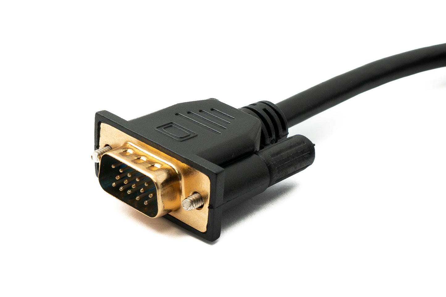 SYSTEM-S D Sub15 cable 100 cm HD VGA 15 pin male to female DB15