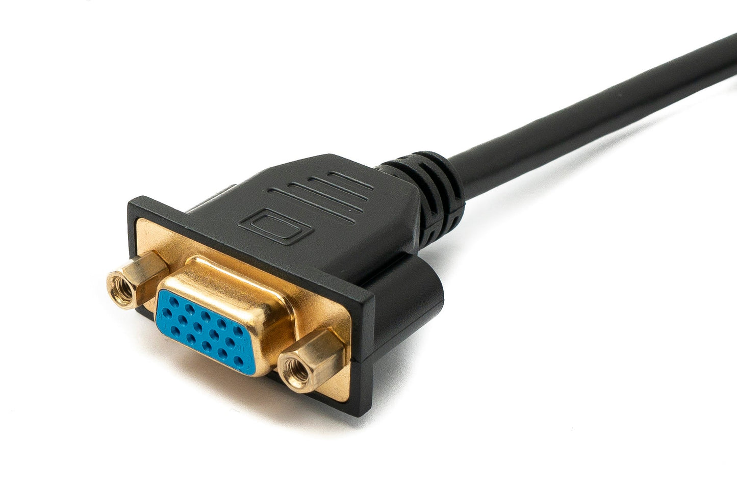 SYSTEM-S D Sub15 snúra 150 cm HD VGA 15 pinna karlkyns í kvenkyns DB15