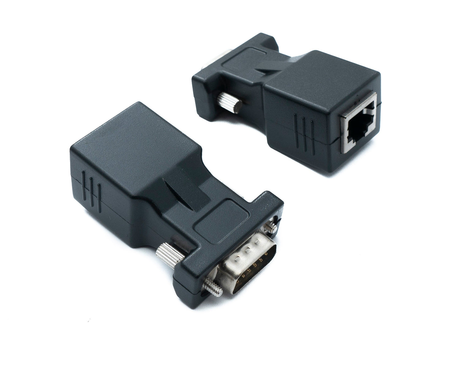 SYSTEM-S Ethernet VGA yfir IP breytir 2x VGA tengi í LAN RJ45 tengi 20m drægni