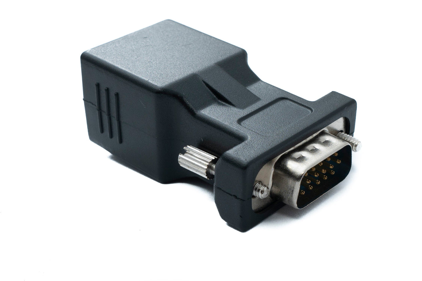 SYSTEM-S Ethernet VGA yfir IP breytir 2x VGA tengi í LAN RJ45 tengi 20m drægni