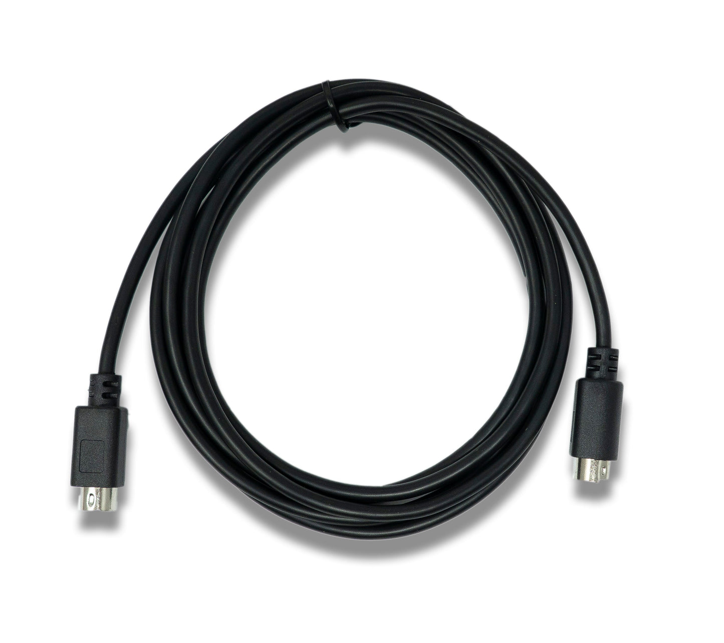 SYSTEM-S S-Video cable 180 cm Din 4 pin male to male in black