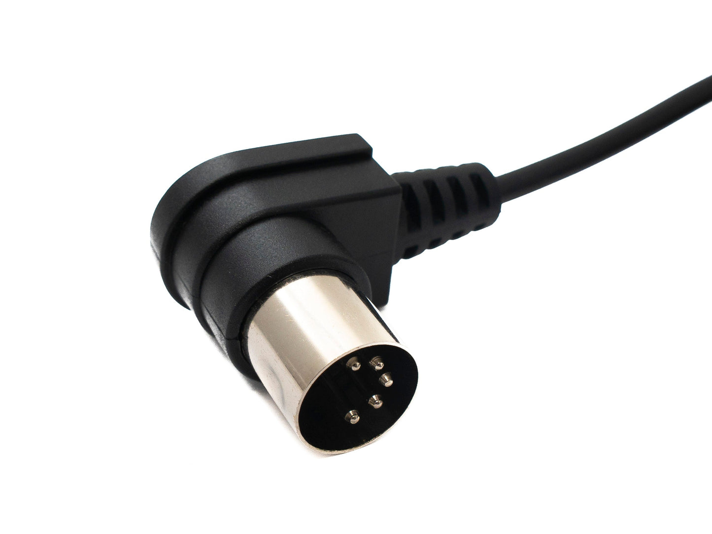 SYSTEM-S MIDI snúra 3 m Din 5 pinna tengi í 3,5 mm jack tengi AUX vinklaður