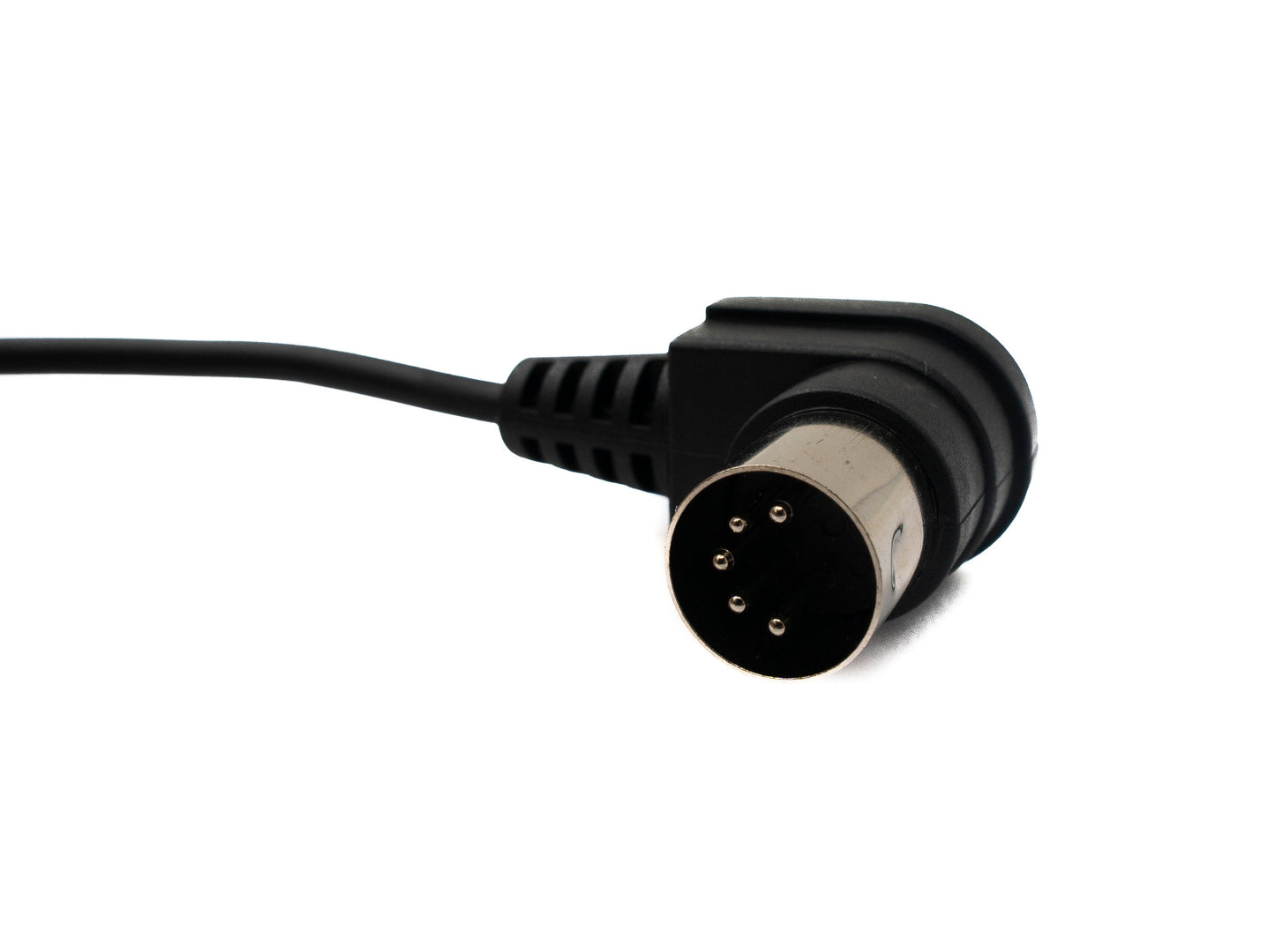 SYSTEM-S MIDI snúra 50 cm Din 5 pinna tengi í 3,5 mm jack tengi AUX vinklaður