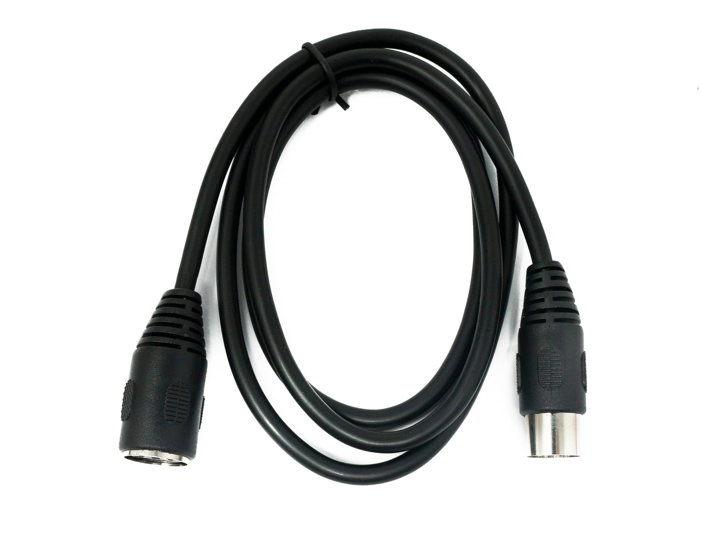 SYSTEM-S S-Video cable 100 cm Din 4 pin male to female in black