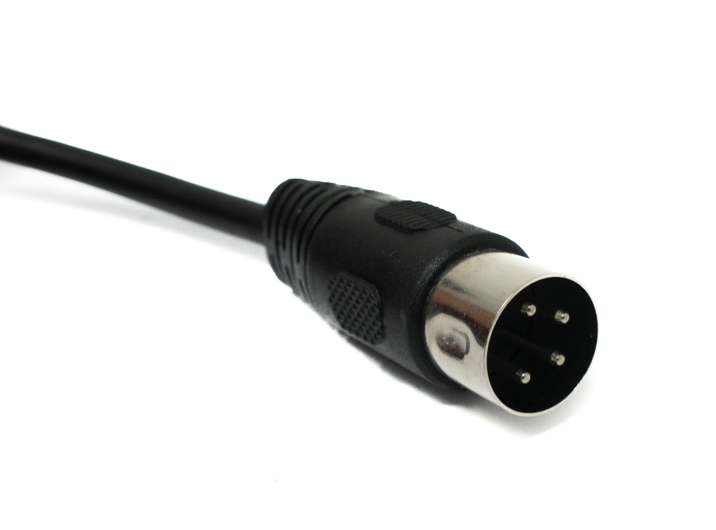 SYSTEM-S S-Video cable 300 cm Din 4 pin male to female in black