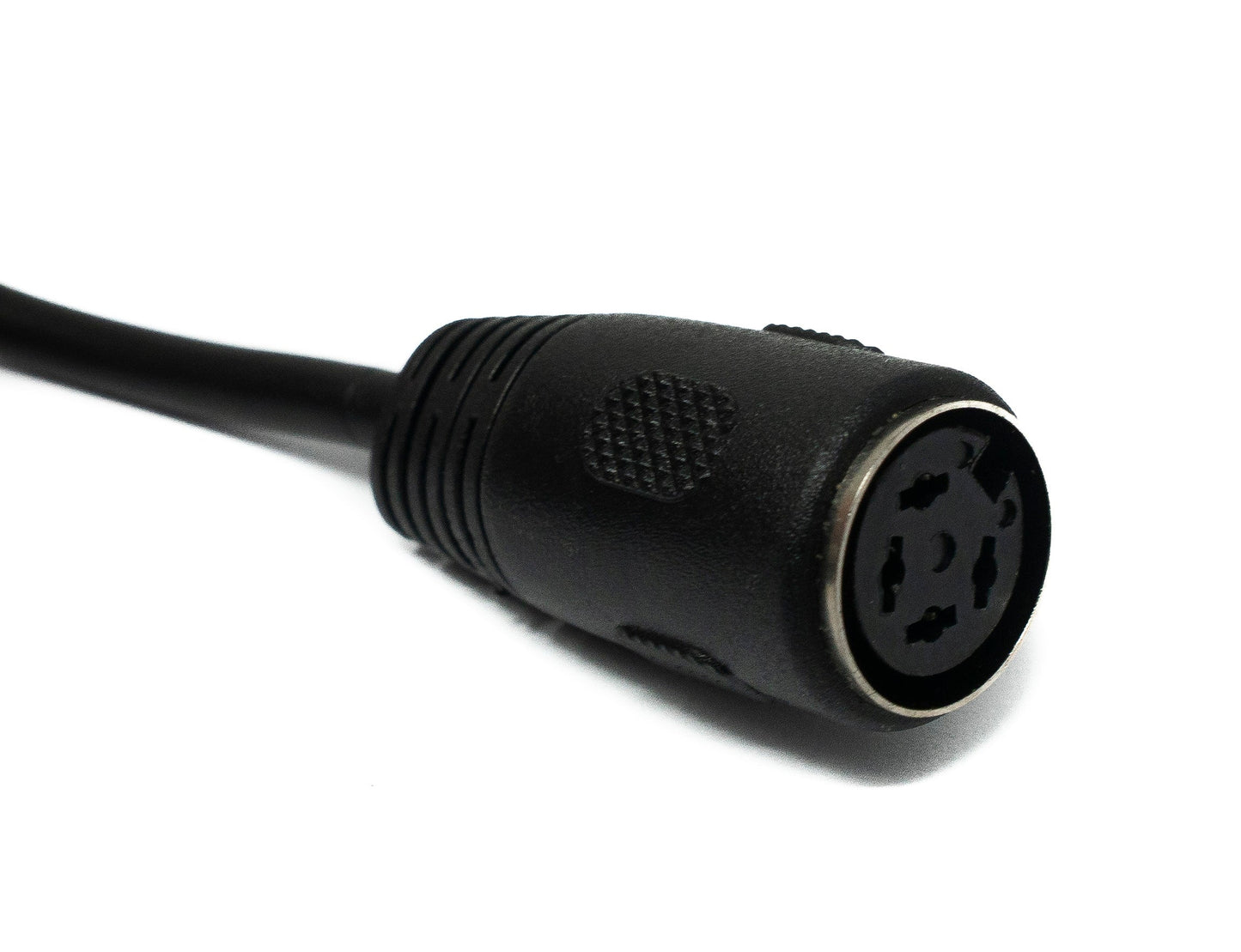 SYSTEM-S S-Video cable 300 cm Din 4 pin male to female in black