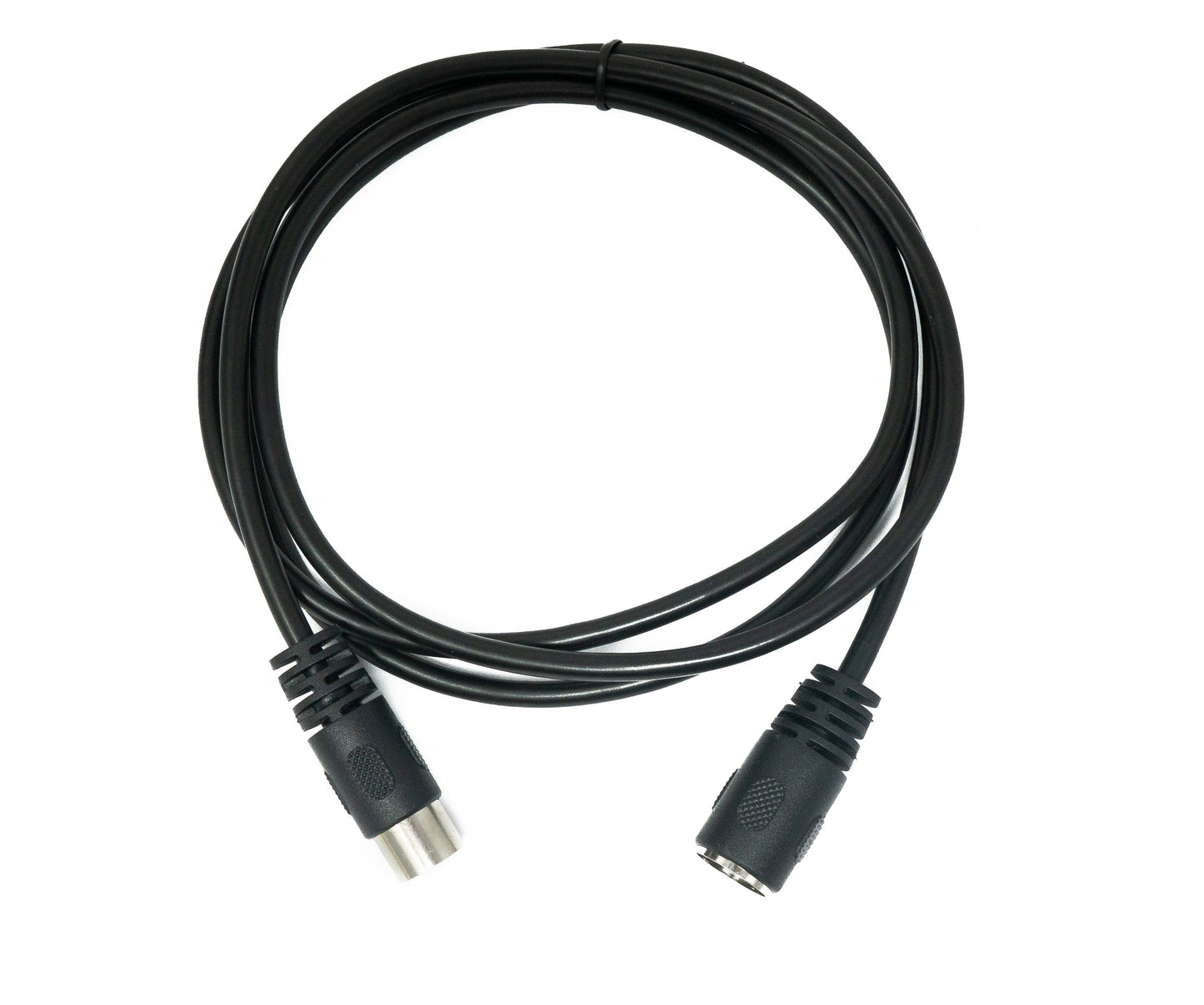 SYSTEM-S S-Video Kabel 150 cm Din 7 Pin Stecker zu Buchse in Schwarz