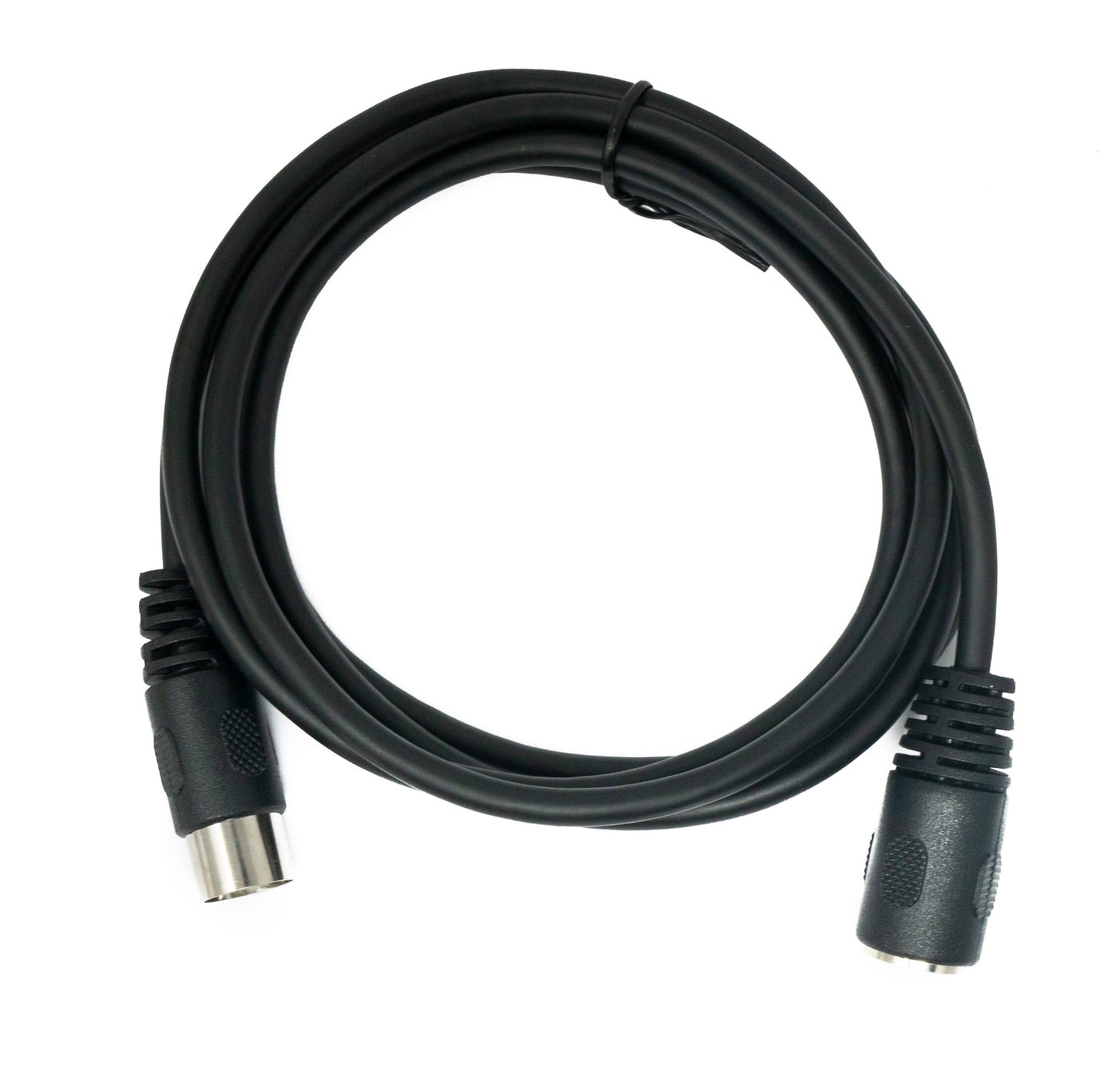 SYSTEM-S S-Video Kabel 150 cm Din 8 Pin Stecker zu Buchse in Schwarz