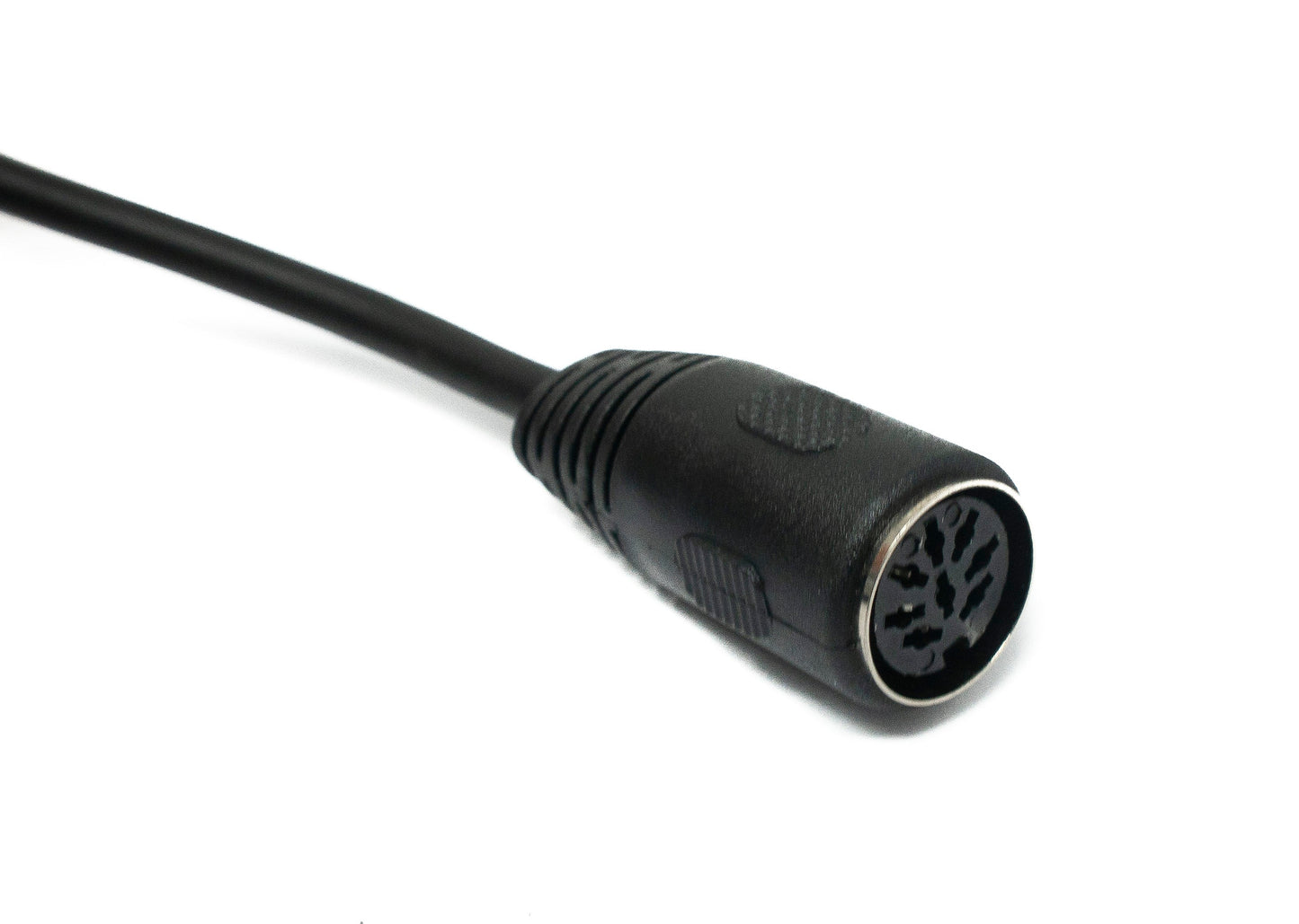 SYSTEM-S S-Video Kabel 150 cm Din 8 Pin Stecker zu Buchse in Schwarz