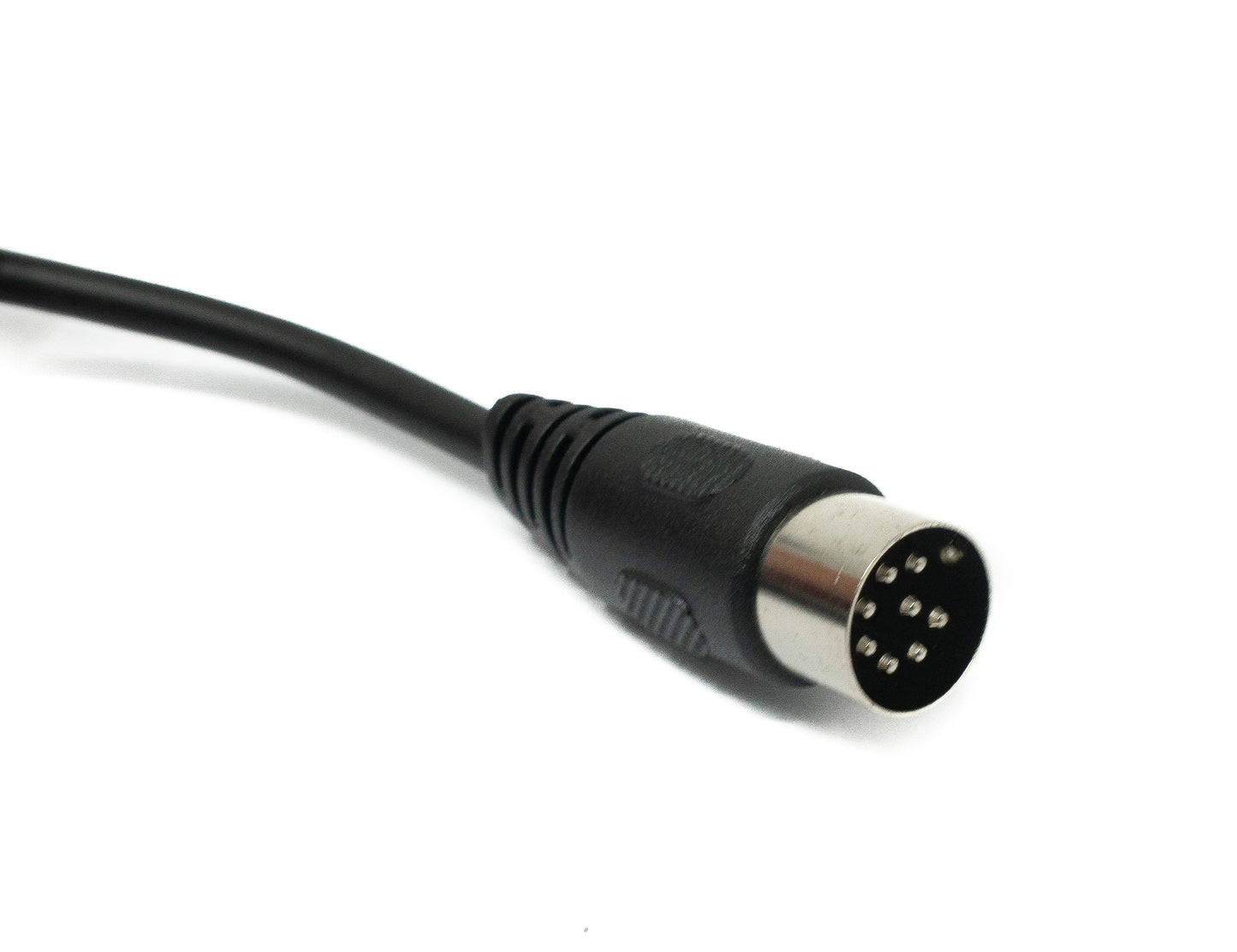 SYSTEM-S S-Video Kabel 150 cm Din 8 Pin Stecker zu Buchse in Schwarz