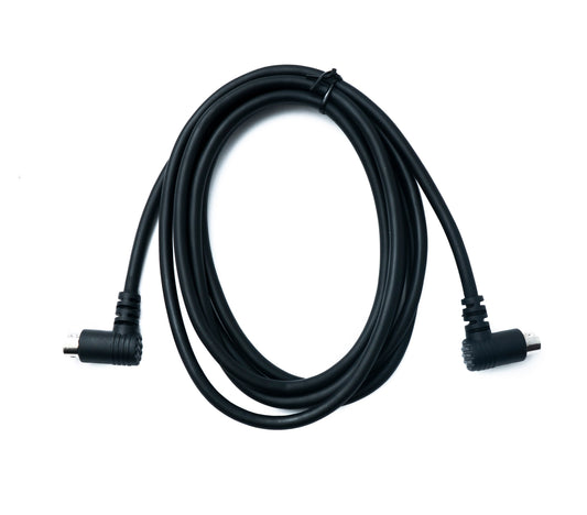 SYSTEM-S S-Video Kabel 180 cm Din 8 Pin Stecker zu Stecker Dual Winkel