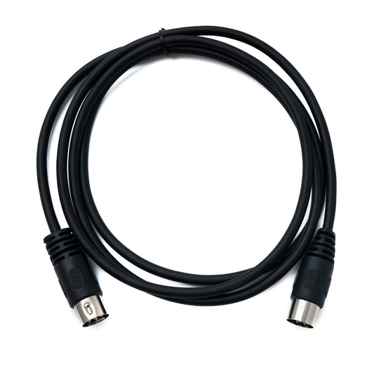 SYSTEM-S S-Video cable 150 cm Din 6 pin male to male black