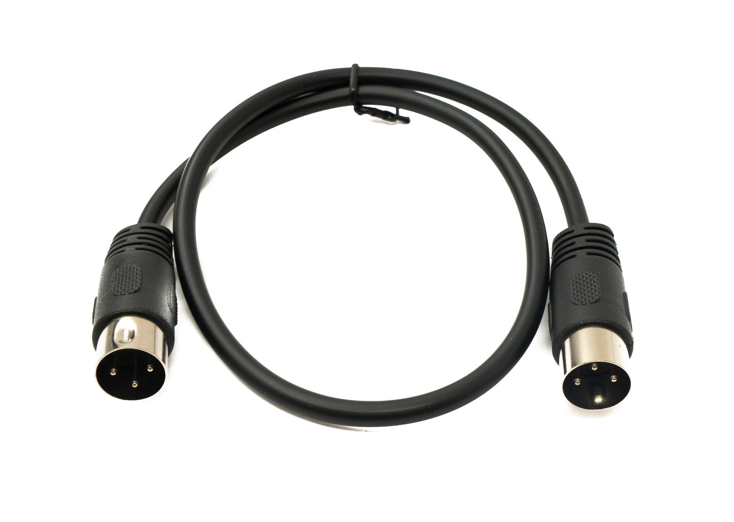 SYSTEM-S S-Video cable 50 cm Din 3 pin male to male black