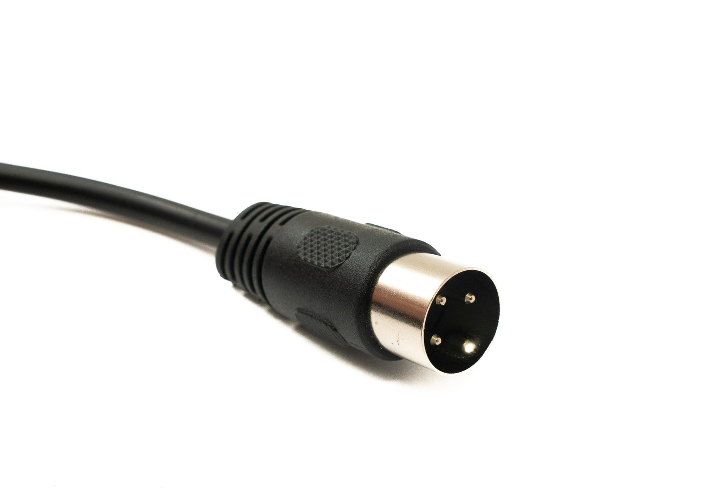 SYSTEM-S S-Video cable 50 cm Din 3 pin male to male black
