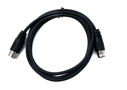 SYSTEM-S S-Video snúra 150 cm Din 4 pinna karlkyns í karlkyns svart