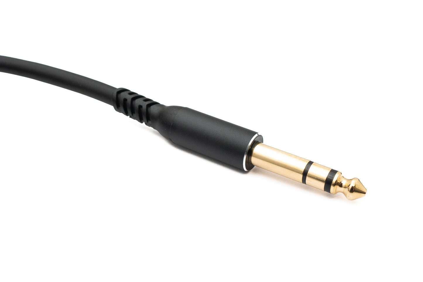 SYSTEM-S Hljóðsnúra 2 m 6,35 mm jack-tengi í XLR 3 pinna tengi í svörtu