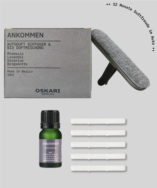 Oskari - Car Fragrance Set “Arrival” – Your moment of serenity on the go