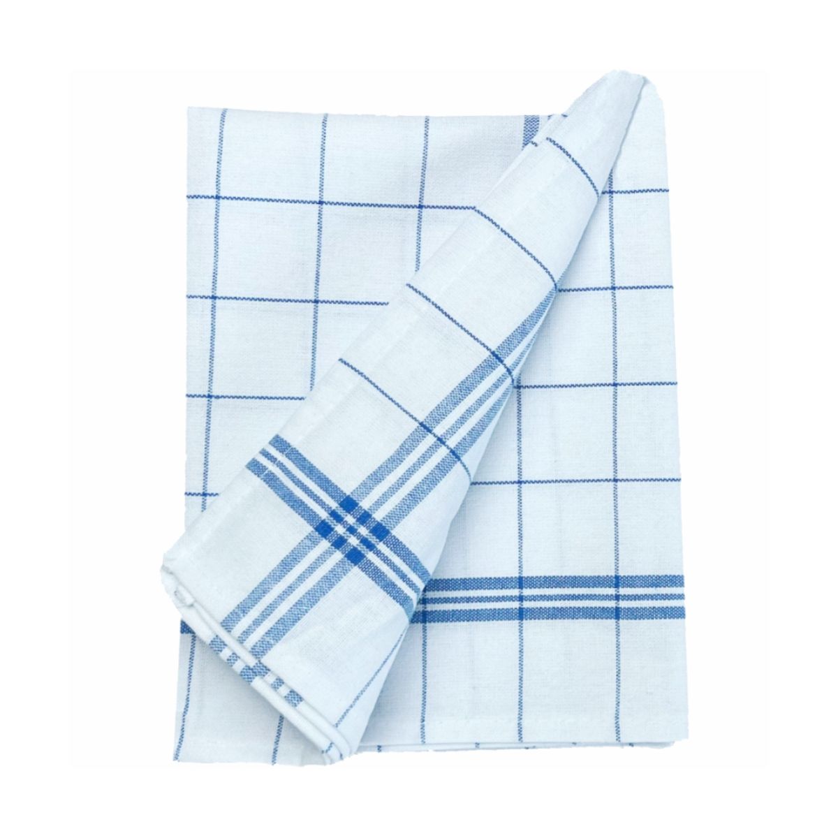 Arcora Professional Dish Towel Blue-White | Pack (10 pieces)