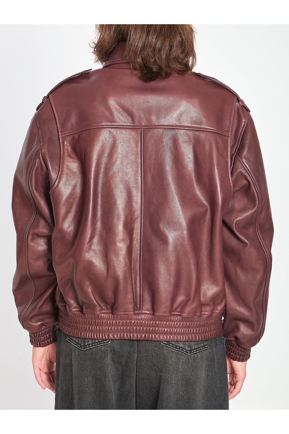 Astra leather jacket
