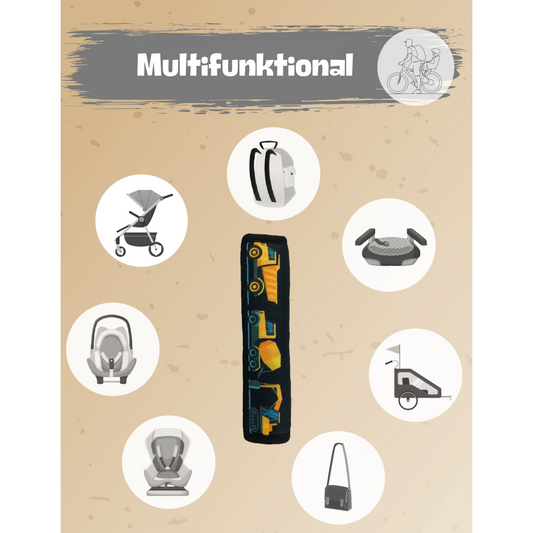 Car seat belt protector construction vehicles