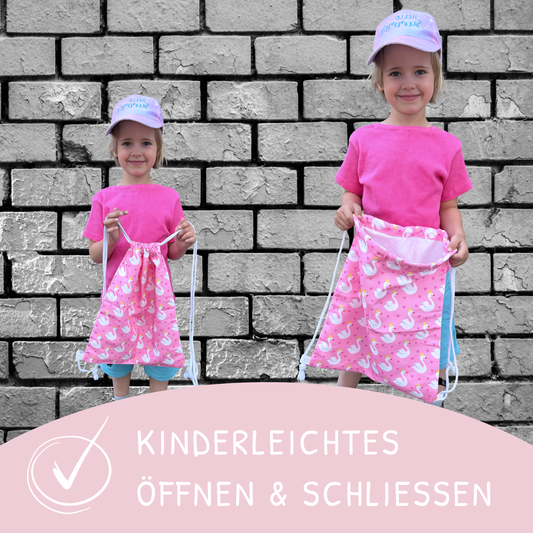 Children's gym bag swan