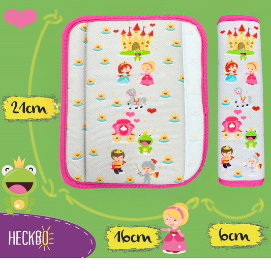 Car seat belt protector princess