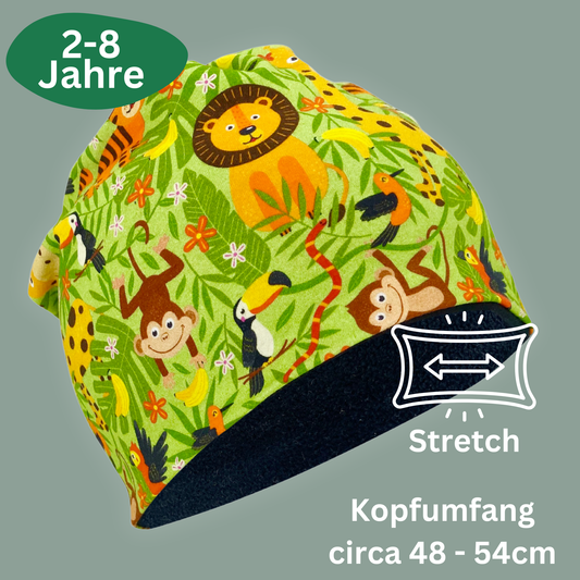 Children's Beanie Hat & Loop Set - Jungle