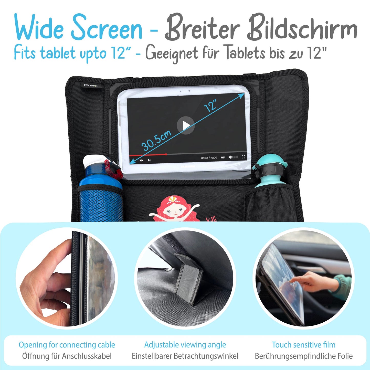 Auto Rücksitz Organizer - Meerjungfrau