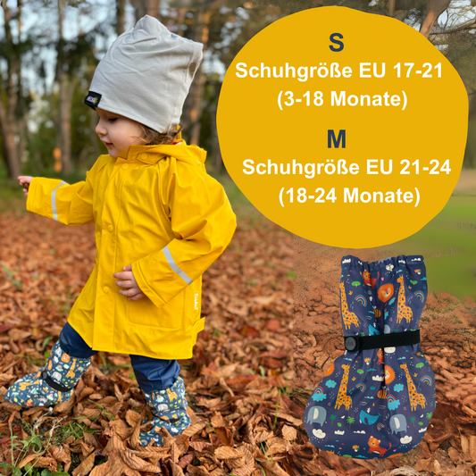 Füßlinge ohne Innen-Futter - Dschungel