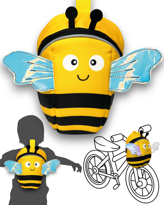 2 í 1 hjólatösku og bakpoka - Bee