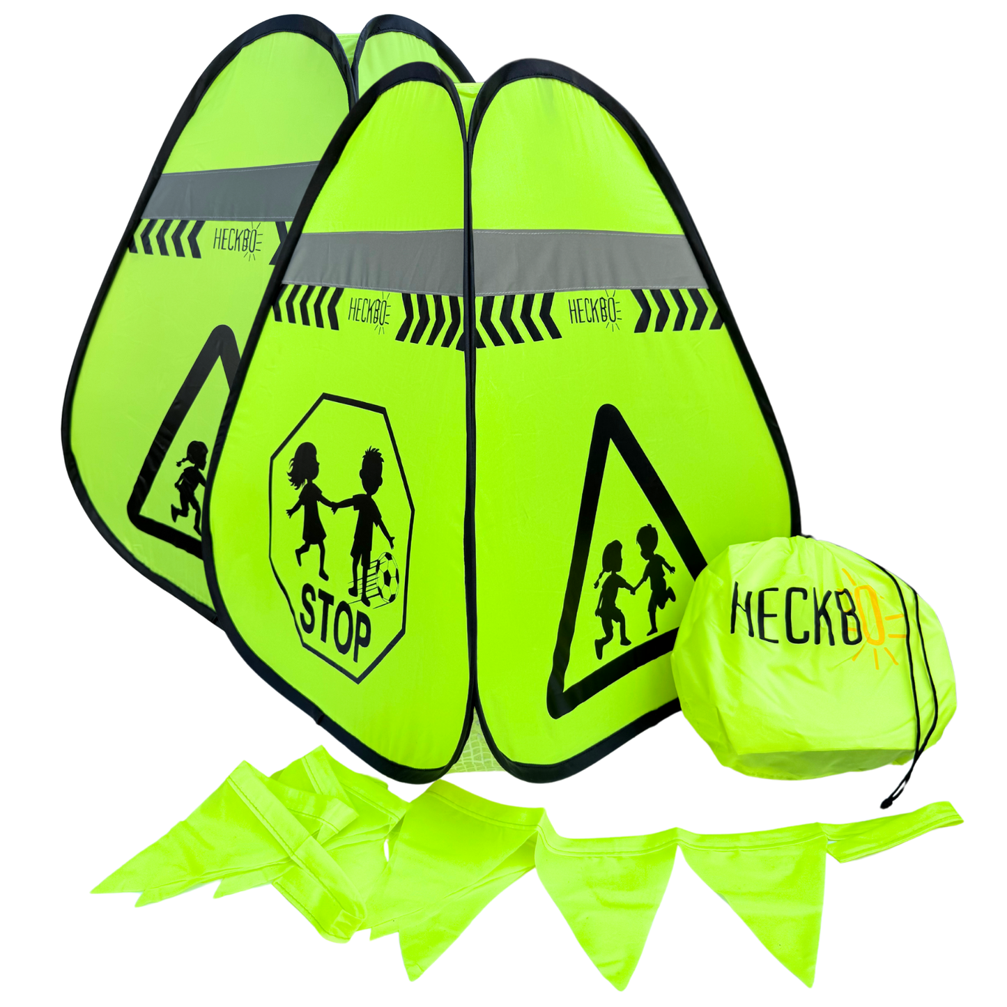 Straßenwarnschild Achtung spielende Kinder