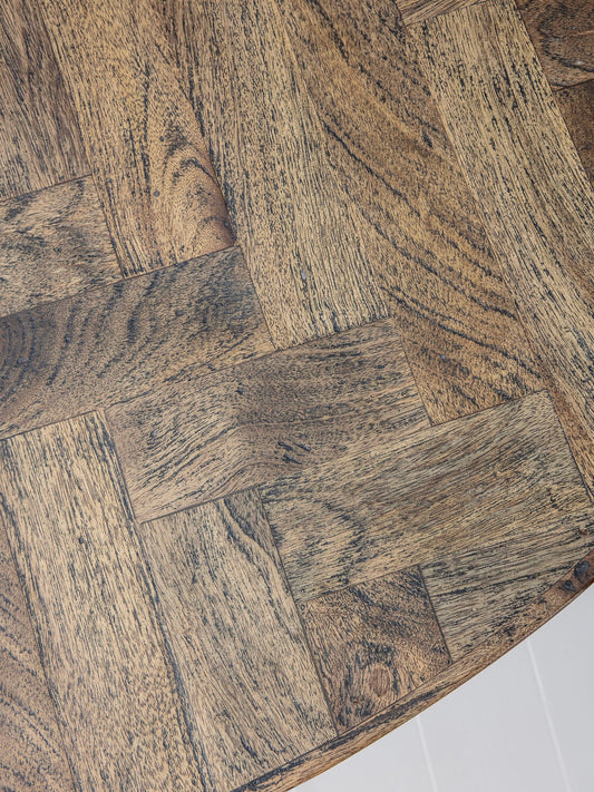 Esstisch Kant Mangoholz, ø140cm