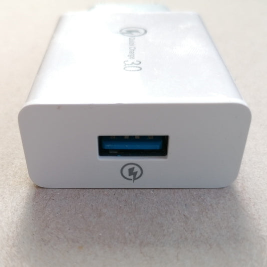 Schnellladegerät 18W Ladegerät 18W Netzteil USB A Charger Stecker QC3.0 Handy