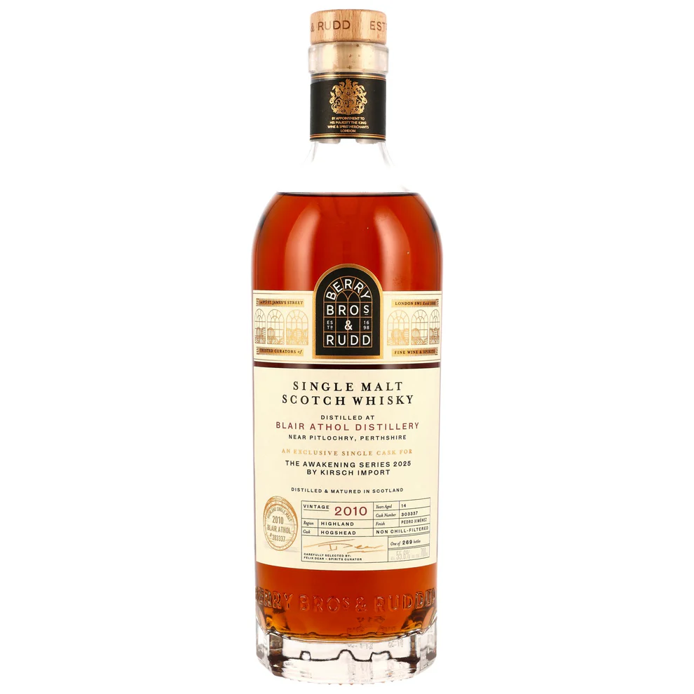 Blair Athol 14 2010/2025 - Berry Bros og Rudd - The Awakening Series 2025 - PX Cask Finish #303337