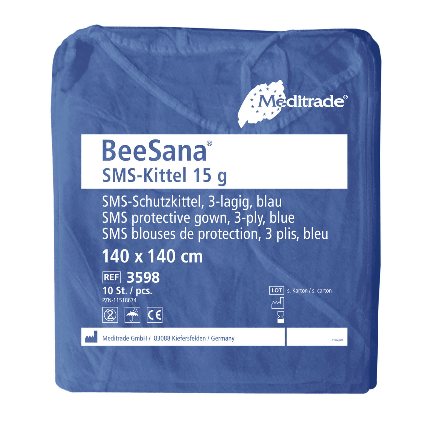 Auslaufartikel: Meditrade BeeSana® SMS-Kittel 15g | Packung (100 Stück)