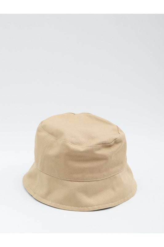 Beige bucket hat