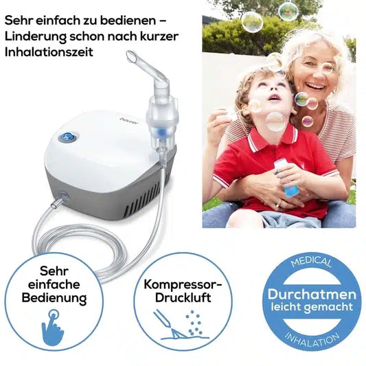 Auslaufartikel: Beurer Inhalator IH 18 | Packung (1 Stück)