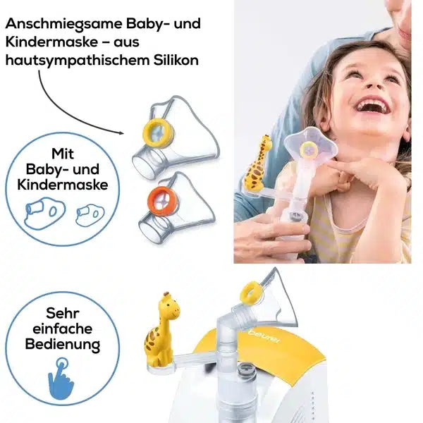 Auslaufartikel: Beurer Inhalator IH 26 für Kinder | Packung (2 Stück)