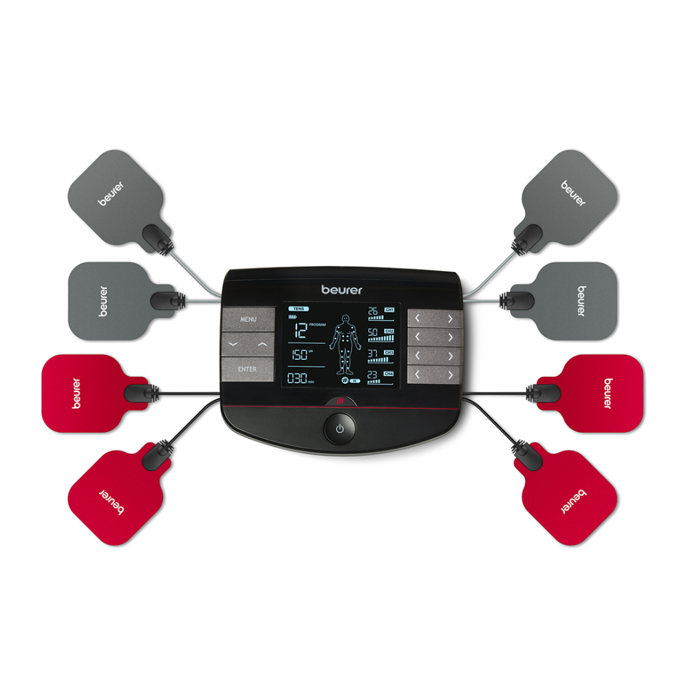 Auslaufartikel: Beurer Digital TENS/EMS EM 89 mit Wärmefunktion | Packung (1 Stück)
