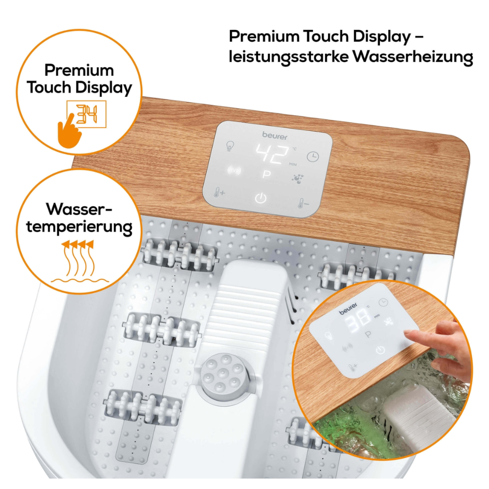 Auslaufartikel: Beurer FB 65 Wellness Fußsprudelbad | Packung (1 Stück)