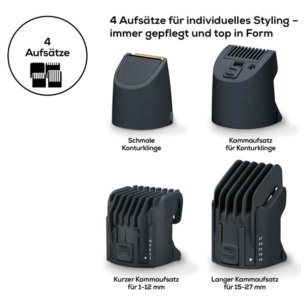 Auslaufartikel: Beurer HR 4000 Bartstyler | Packung (1 Stück)