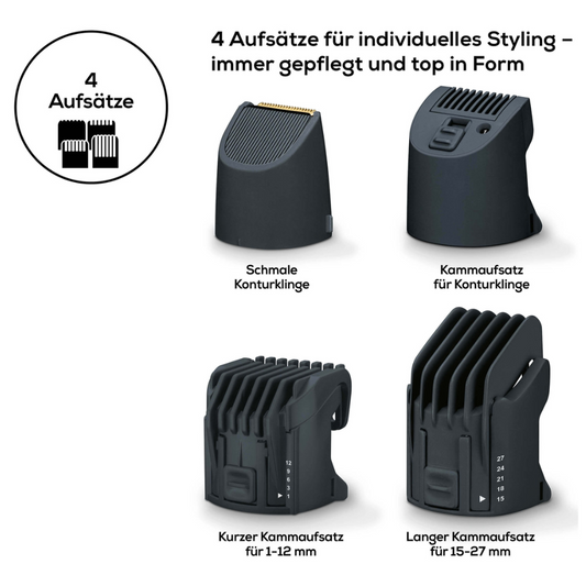 Auslaufartikel: Beurer HR 4000 Bartstyler | Packung (1 Stück)