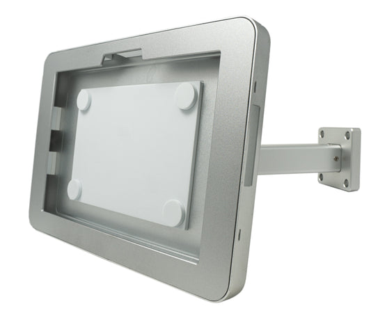 SYSTEM-S læsanleg 360° veggfesting fyrir Microsoft Surface Pro 7 Pro 3 Pro 4 12.3" í gráu