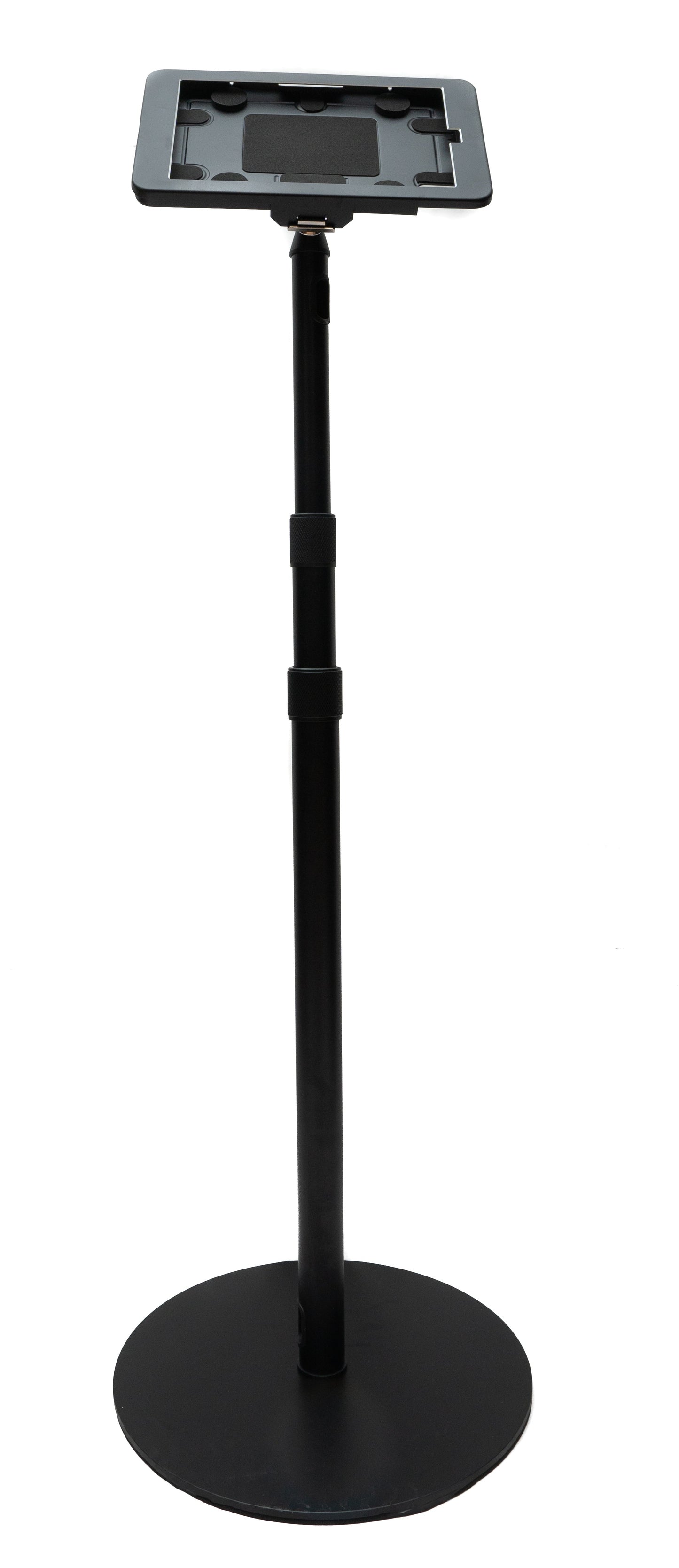 SYSTEM-S Floor Stand 150cm 360° Lockable Holder for iPad Mini 6 (2021) in Black
