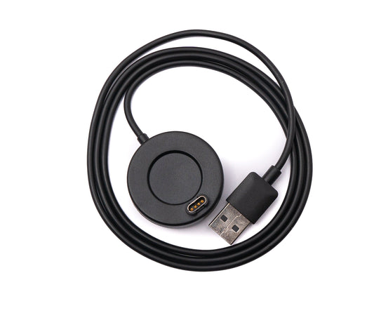 SYSTEM-S USB 2.0 cable 100 cm charging cable for Garmin Venu 1 2 2S SQ Lily Smartwatch Black